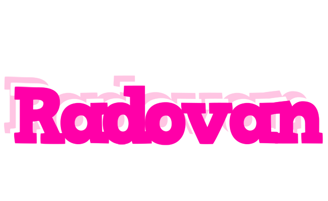 Radovan dancing logo