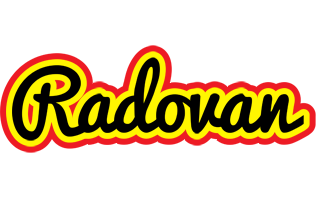 Radovan flaming logo