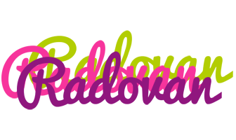 Radovan flowers logo