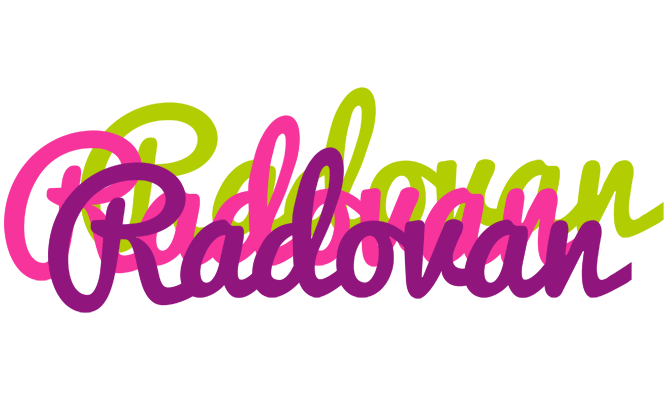 Radovan flowers logo