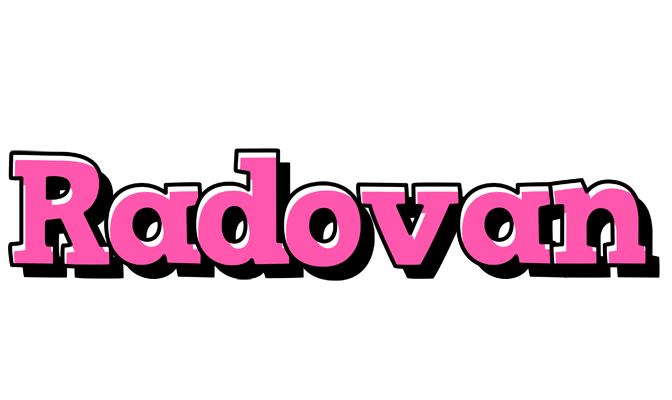 Radovan girlish logo