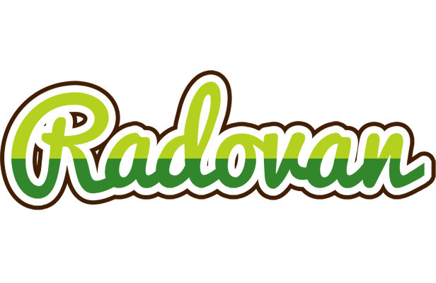 Radovan golfing logo