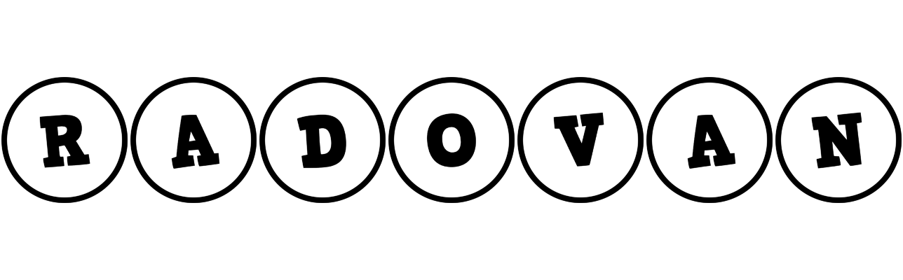 Radovan handy logo