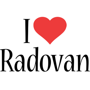 Radovan i-love logo