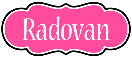 Radovan invitation logo