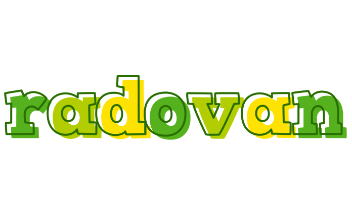 Radovan juice logo