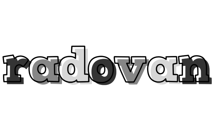 Radovan night logo