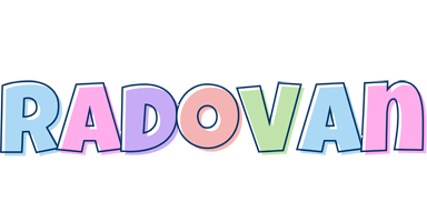 Radovan pastel logo