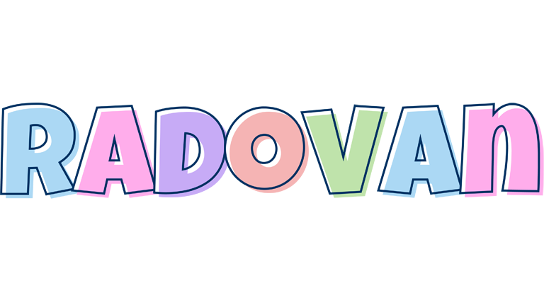 Radovan pastel logo