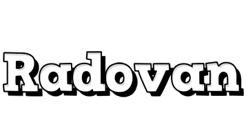 Radovan snowing logo