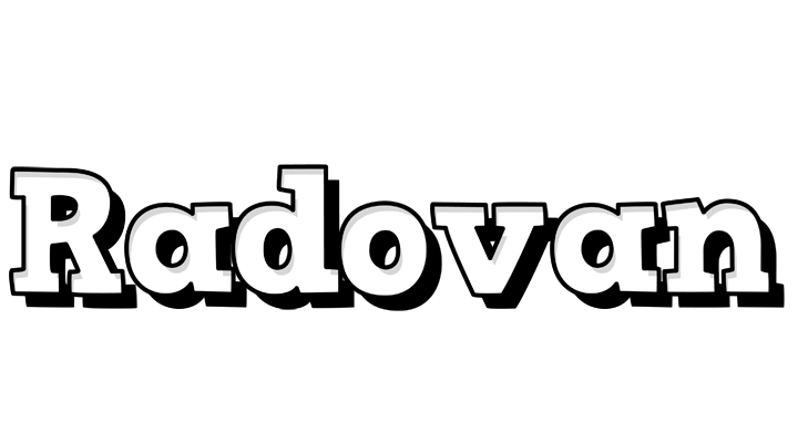 Radovan snowing logo