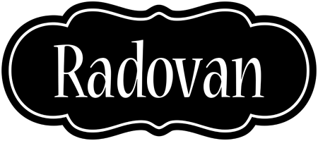 Radovan welcome logo