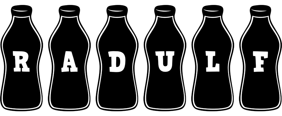 Radulf bottle logo