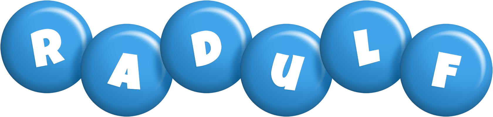 Radulf candy-blue logo