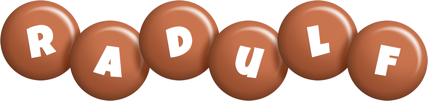 Radulf candy-brown logo