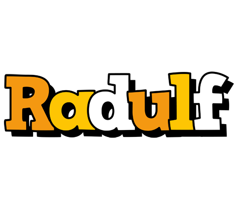 Radulf cartoon logo