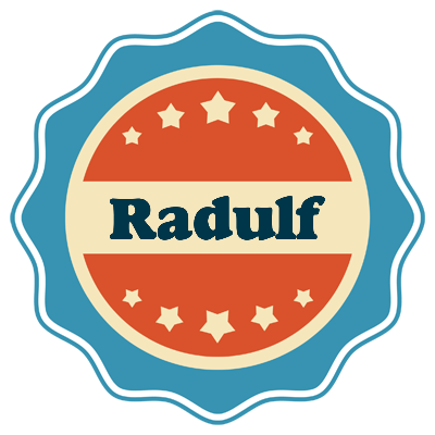 Radulf labels logo