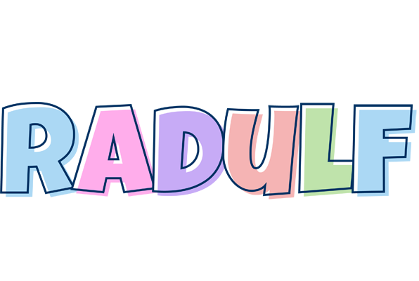 Radulf pastel logo