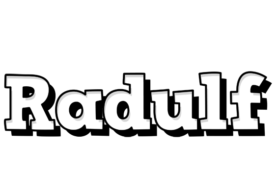 Radulf snowing logo