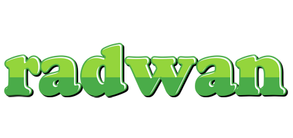 Radwan apple logo