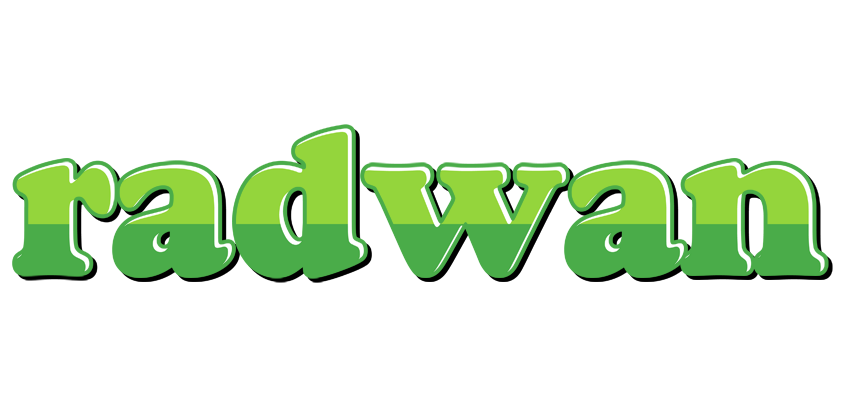 Radwan apple logo