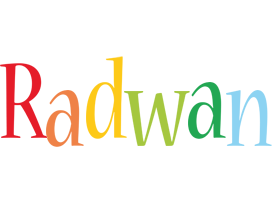 Radwan birthday logo