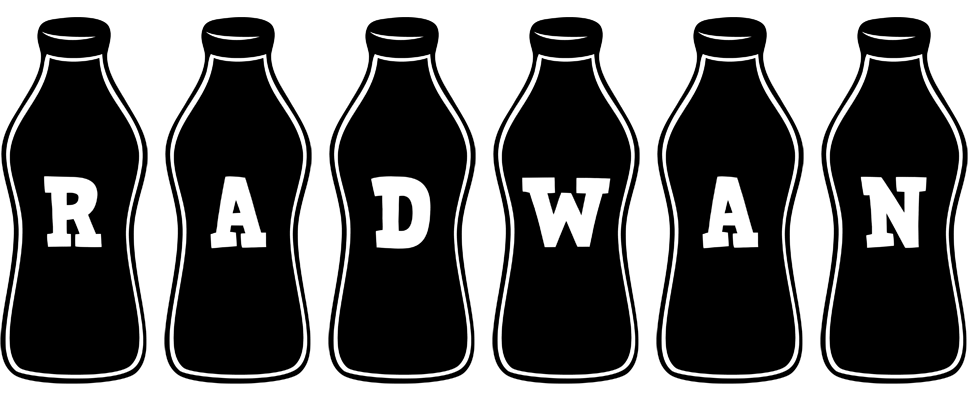 Radwan bottle logo