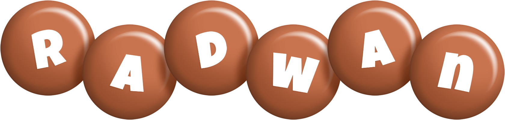 Radwan candy-brown logo