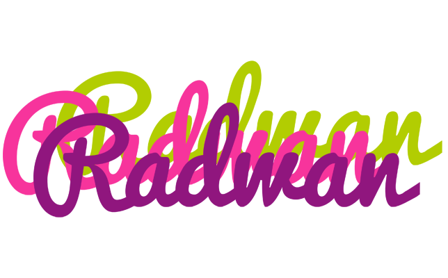 Radwan flowers logo