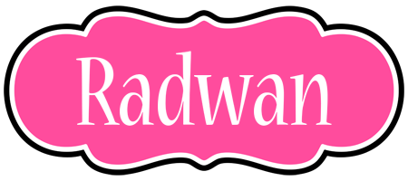 Radwan invitation logo