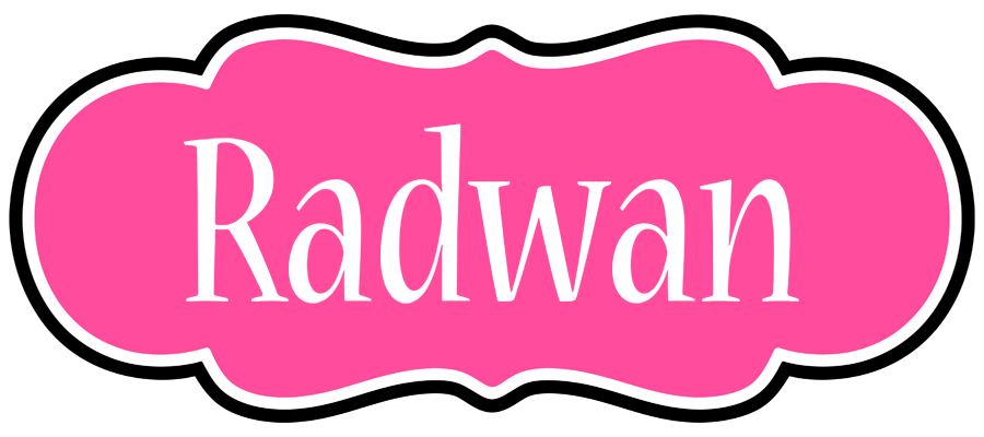Radwan invitation logo