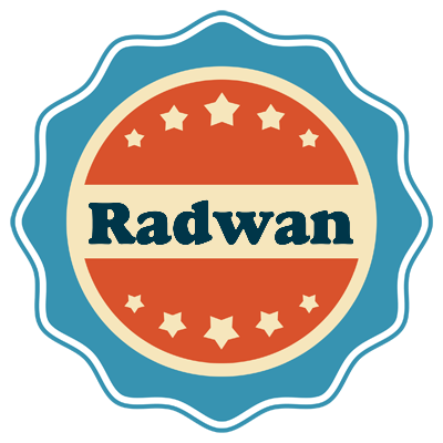 Radwan labels logo