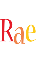 Rae birthday logo