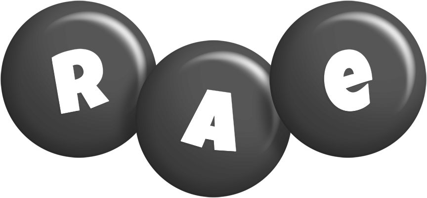 Rae candy-black logo