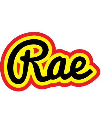 Rae flaming logo