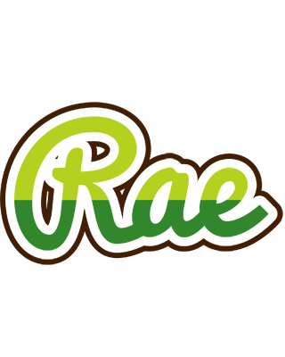 Rae golfing logo