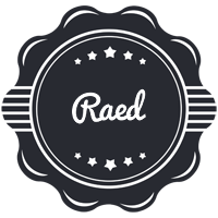 Raed badge logo