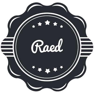 Raed badge logo
