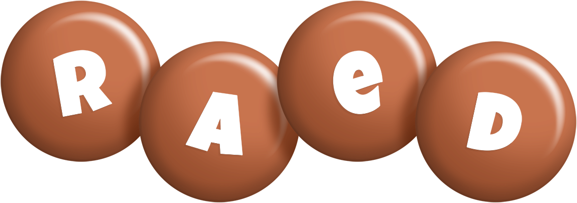 Raed candy-brown logo