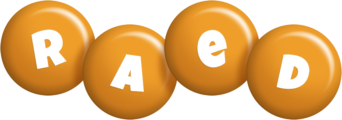 Raed candy-orange logo