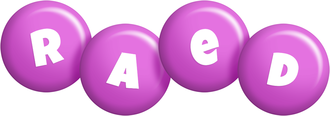 Raed candy-purple logo