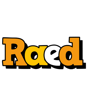 Raed cartoon logo