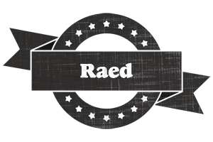Raed grunge logo