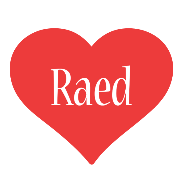Raed love logo