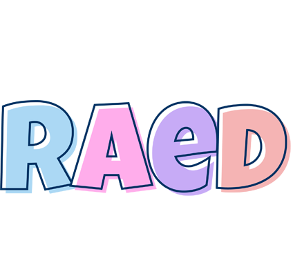 Raed pastel logo