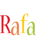 Rafa birthday logo