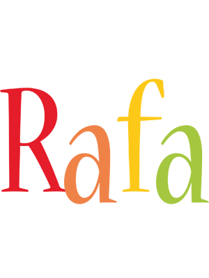 Rafa birthday logo