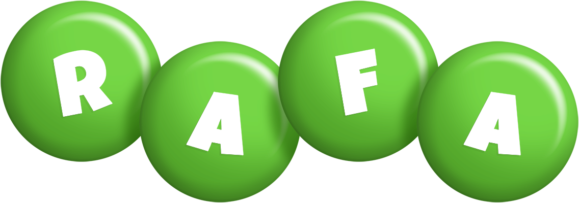 Rafa candy-green logo