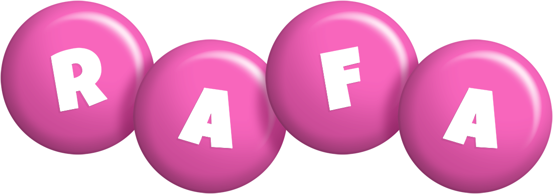 Rafa candy-pink logo