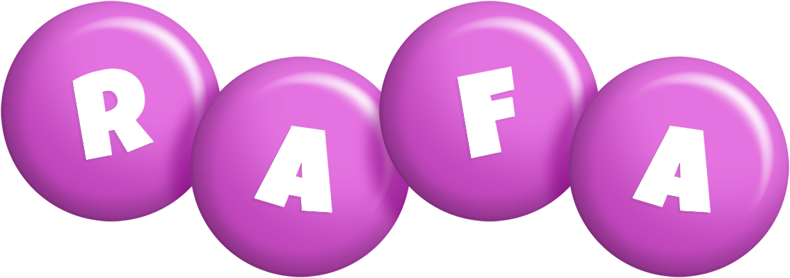 Rafa candy-purple logo